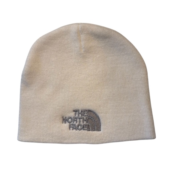 THE NORTH FACE Unisex Cream Beanie -- Streetwear - Picture 1 of 3